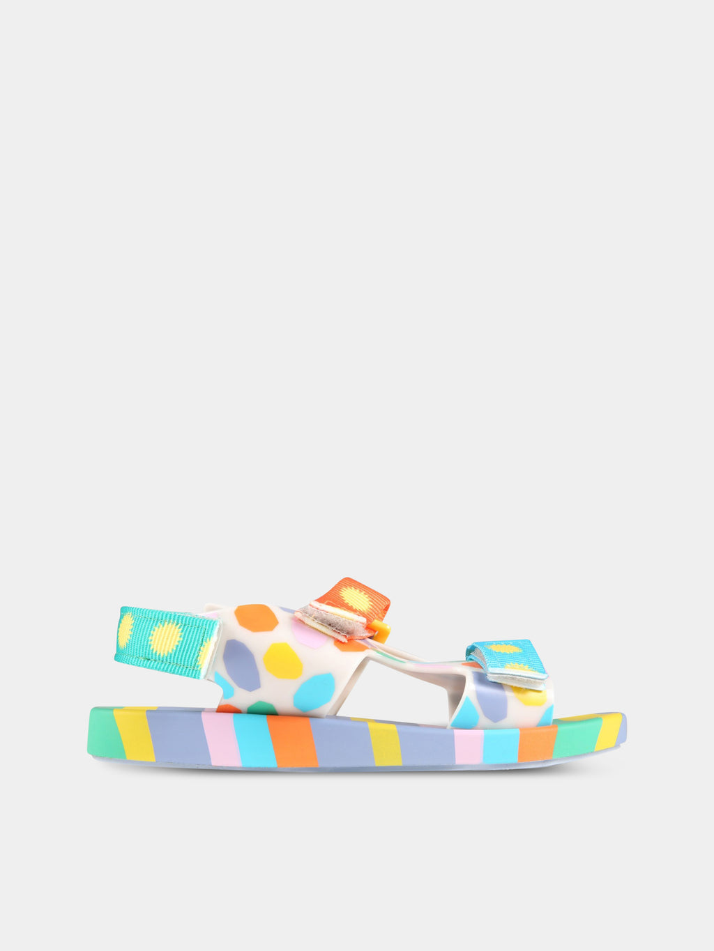 Sandales multicolores pour enfants avec impressions